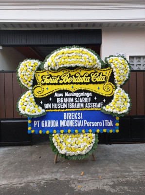 Papan Bunga Duka di Cileungsing